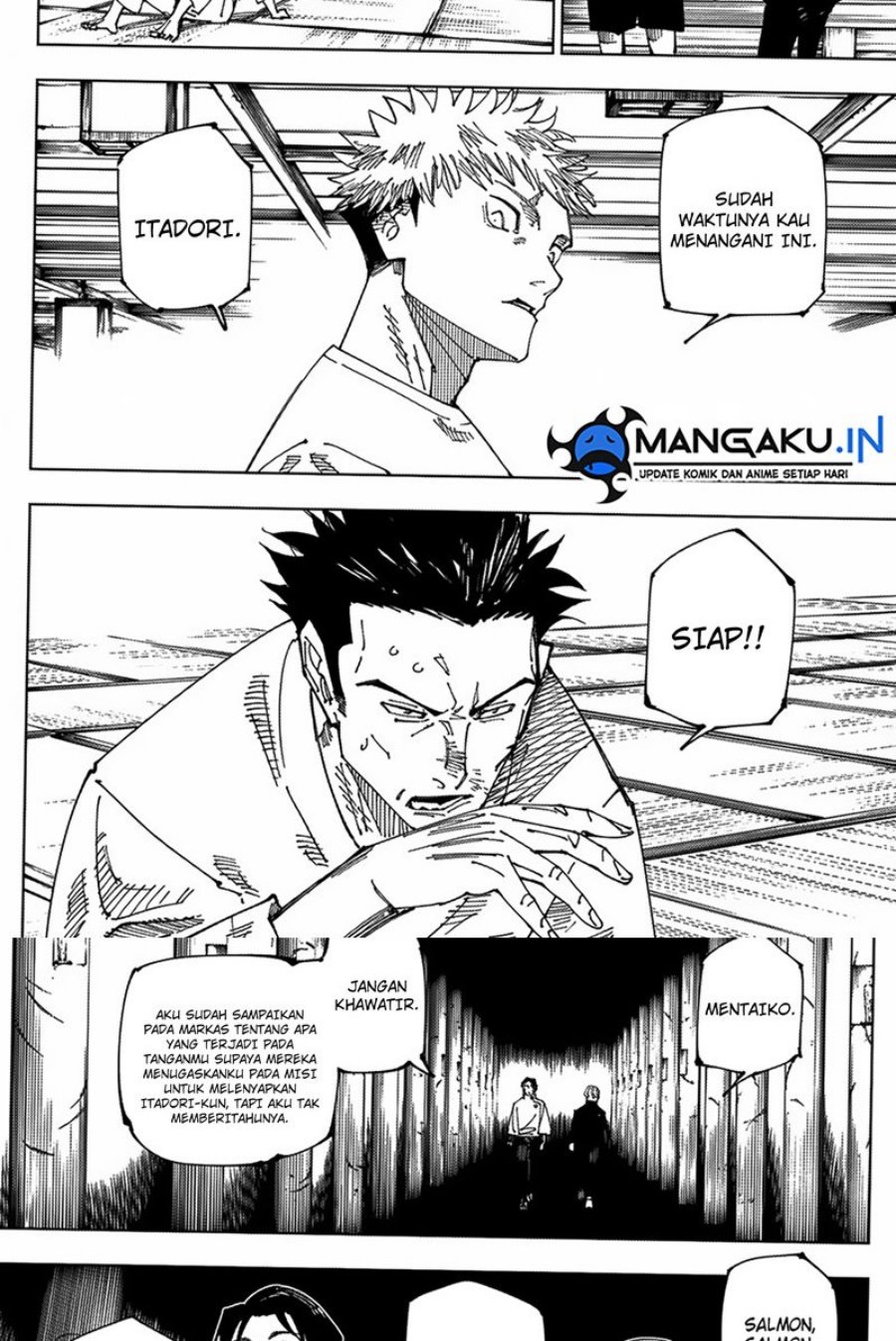 Jujutsu Kaisen Chapter 222 halaman 11