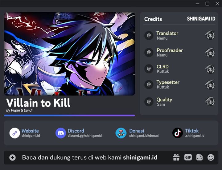 Villain To Kill Chapter 90 Gambar 68