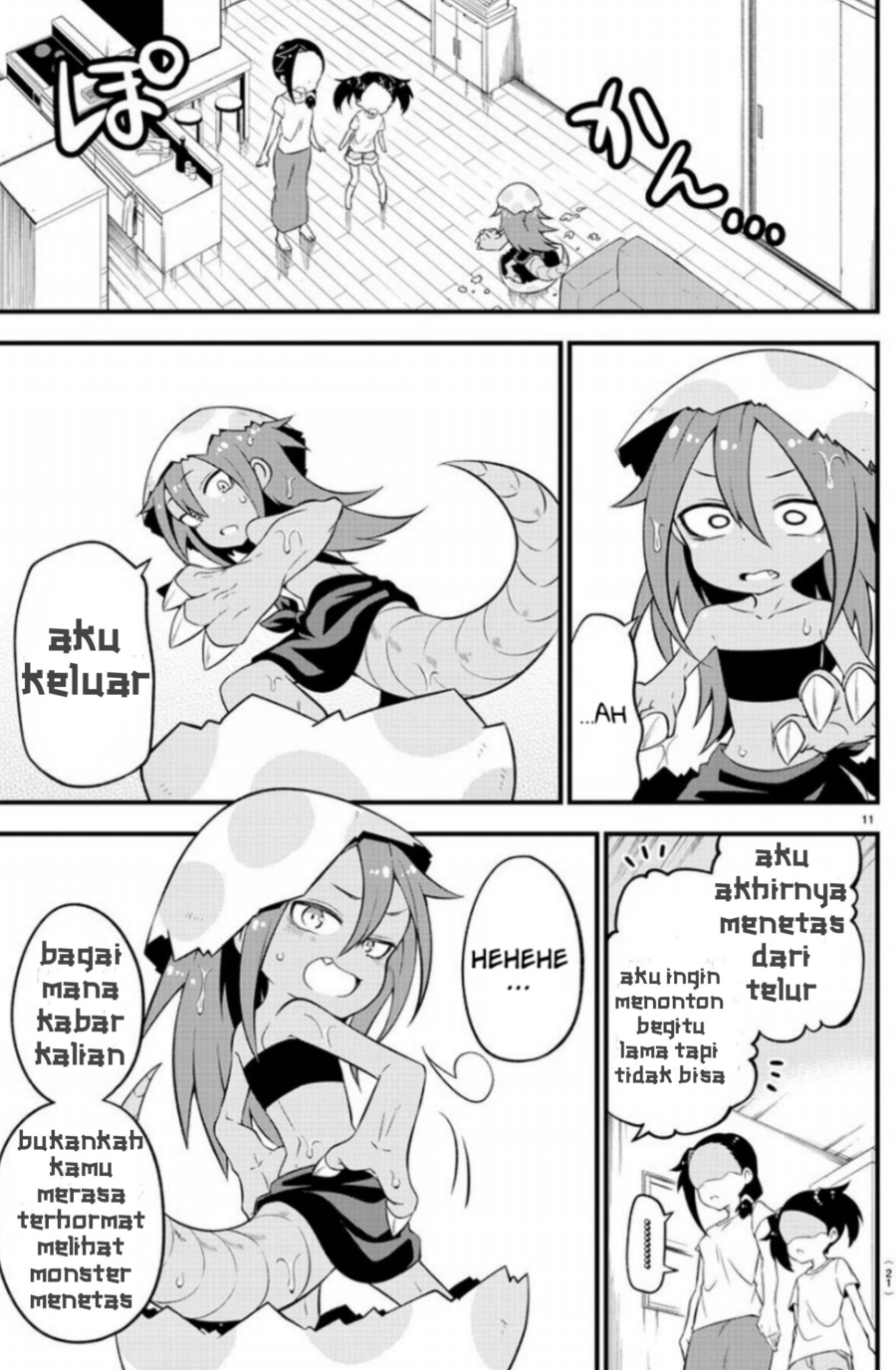 Kaijuu no Tokage Chapter 1 halaman 14