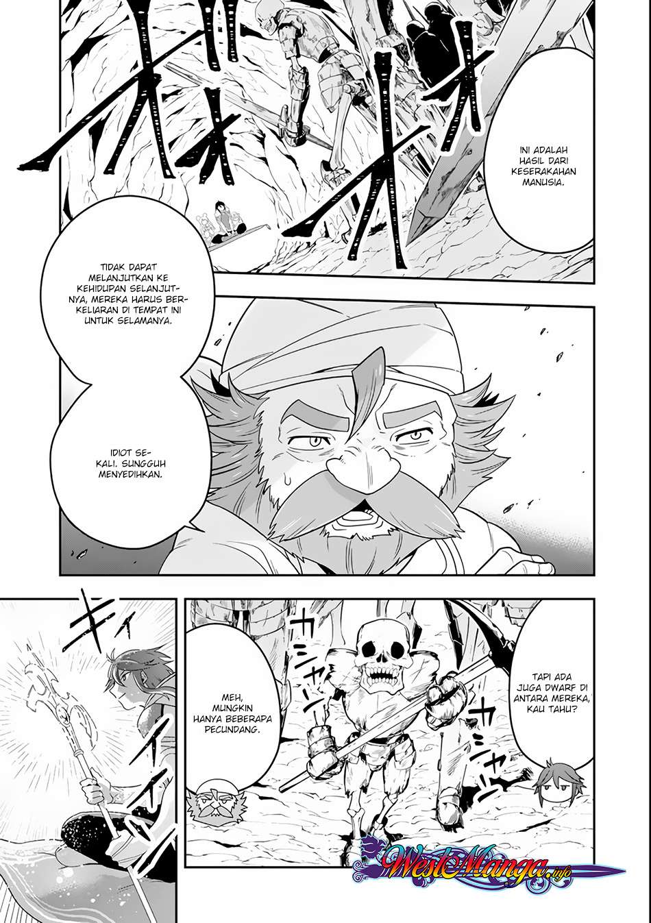 Kouryakuhon o Kushi Suru Saikyou no Mahoutsukai ~”meirei sa sero” to wa Iwa Senai Oreryuu Mao Tobatsu Saizen Ruuto ~ Chapter 06 Gambar 17
