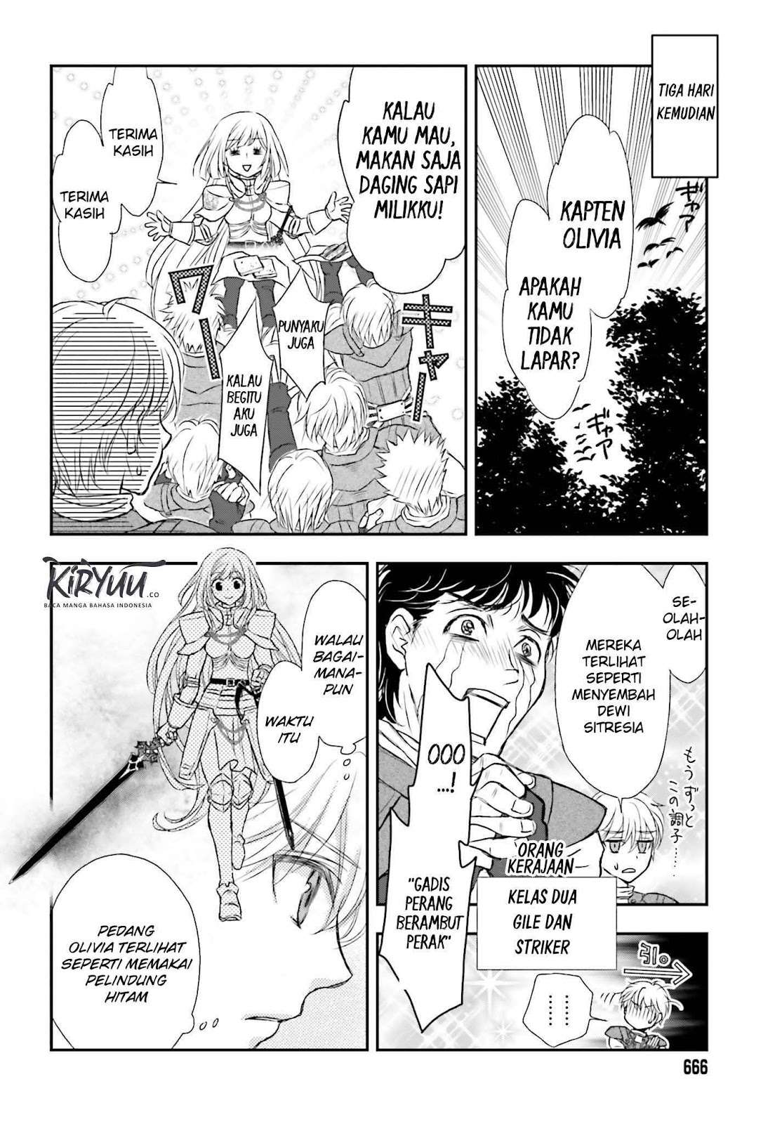 Shinigami ni Sodaterareta Shoujo wa Shikkoku no Tsurugi wo Mune ni Idaku Chapter 4 Gambar 16