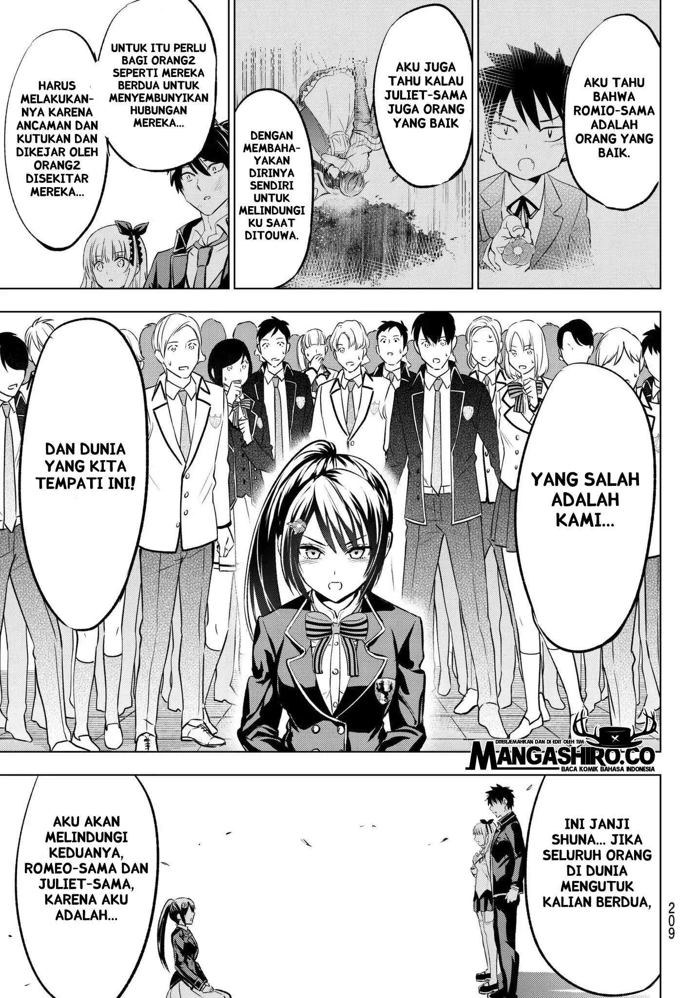 Kishuku Gakkou no Juliet Chapter 89 Gambar 12