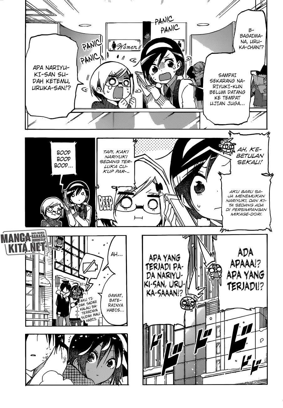 Bokutachi wa Benkyou ga Dekinai Chapter 128 Gambar 11
