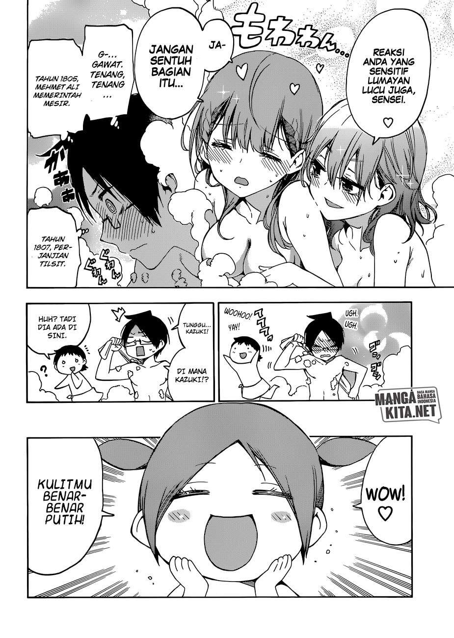 Bokutachi wa Benkyou ga Dekinai Chapter 80 Gambar 11