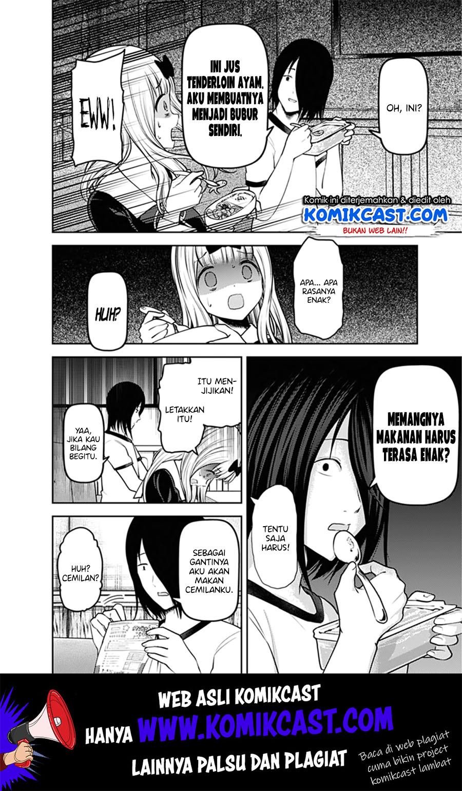 Kaguya-sama wa Kokurasetai – Tensai-tachi no Renai Zunousen Chapter 166 Gambar 11