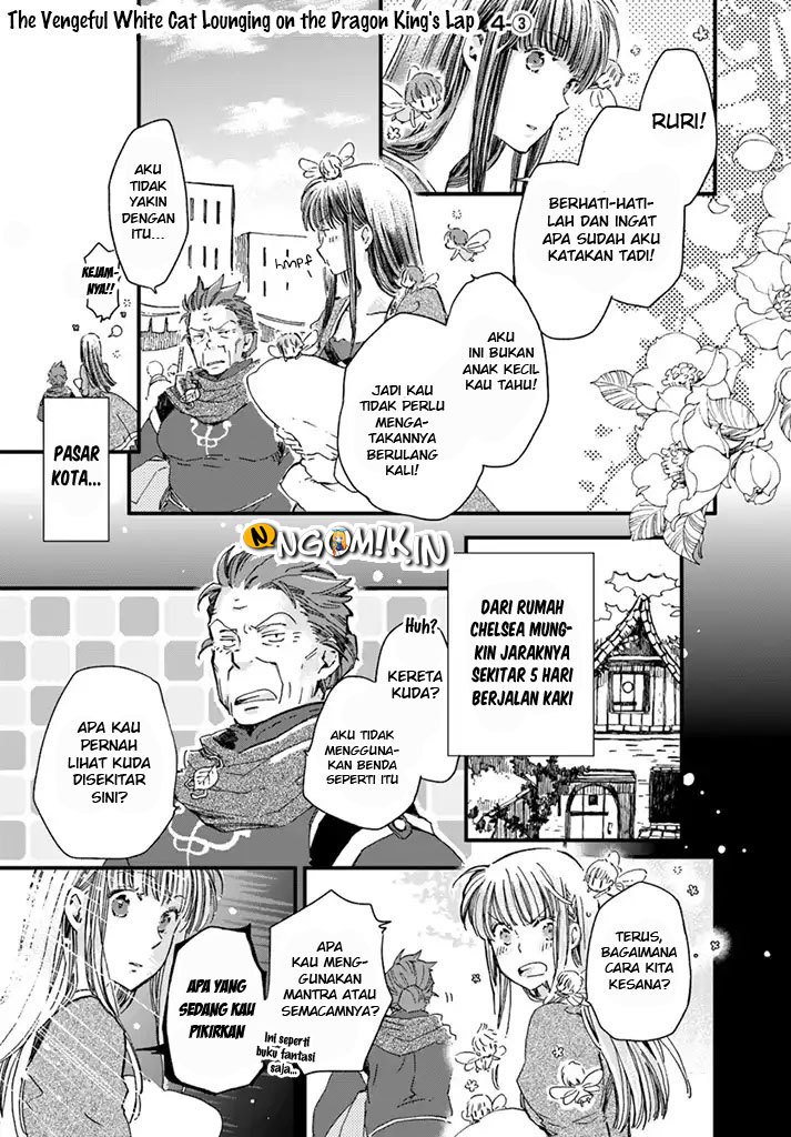The Vengeful White Cat Lounging on the Dragon King’s Lap Chapter 04 Gambar 16