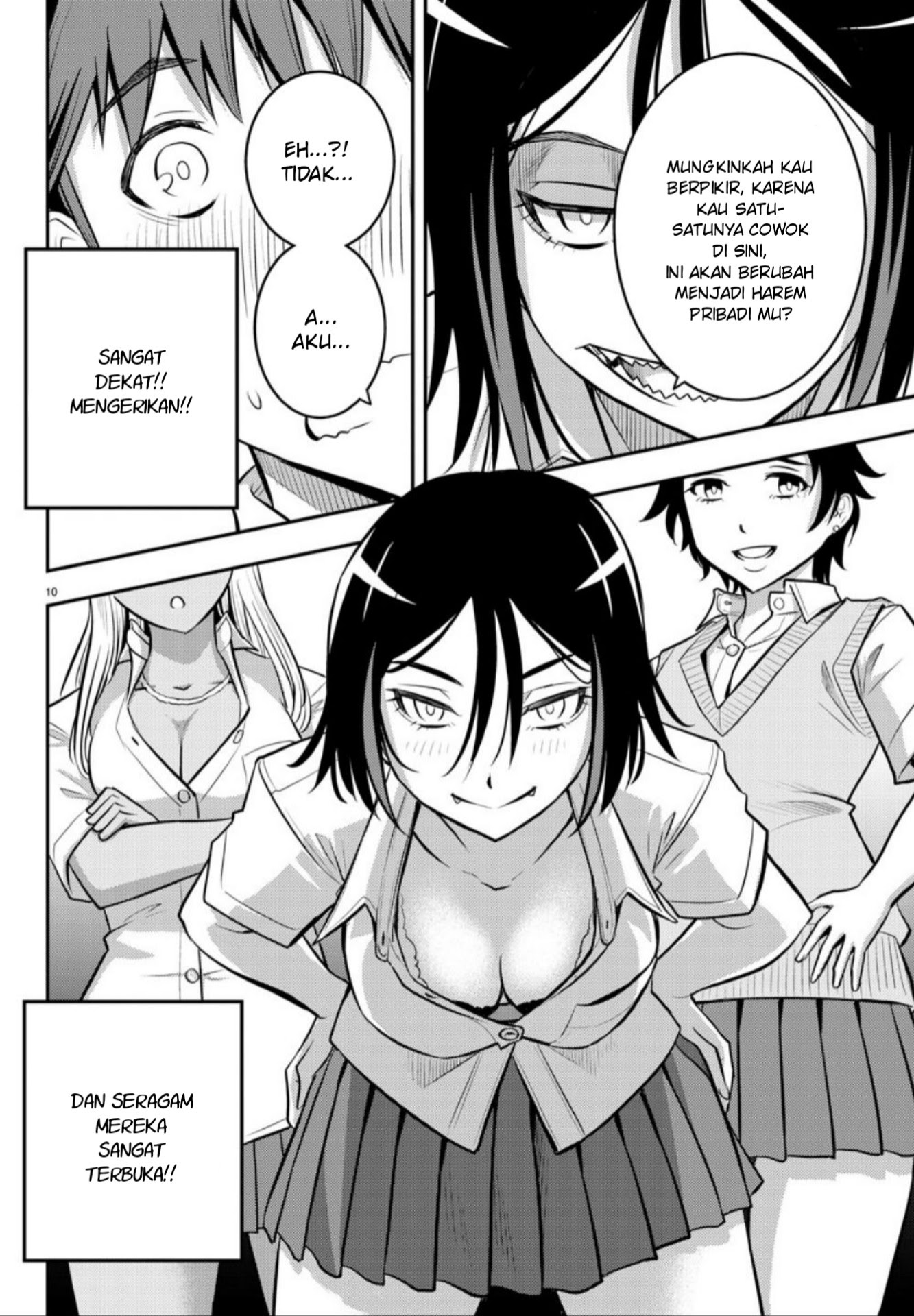 Yankee JK Kuzuhana-chan Chapter 09 Gambar 11