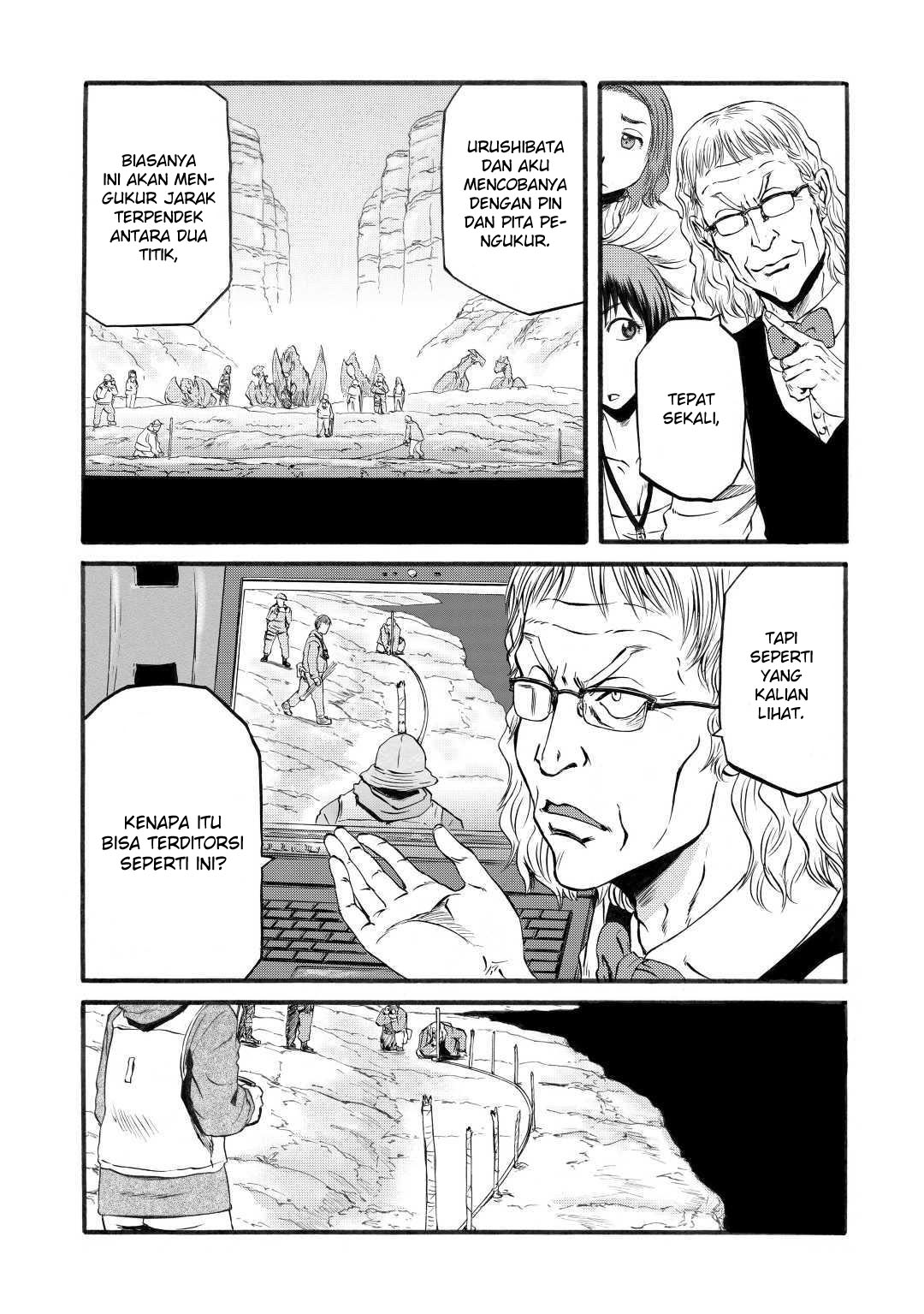 Gate – Jietai Kare no Chi nite Kaku Tatakeri Chapter 95 Gambar 21