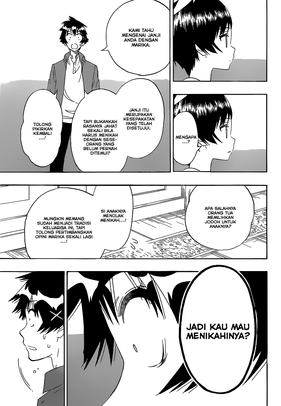 Nisekoi Chapter 186 Gambar 11