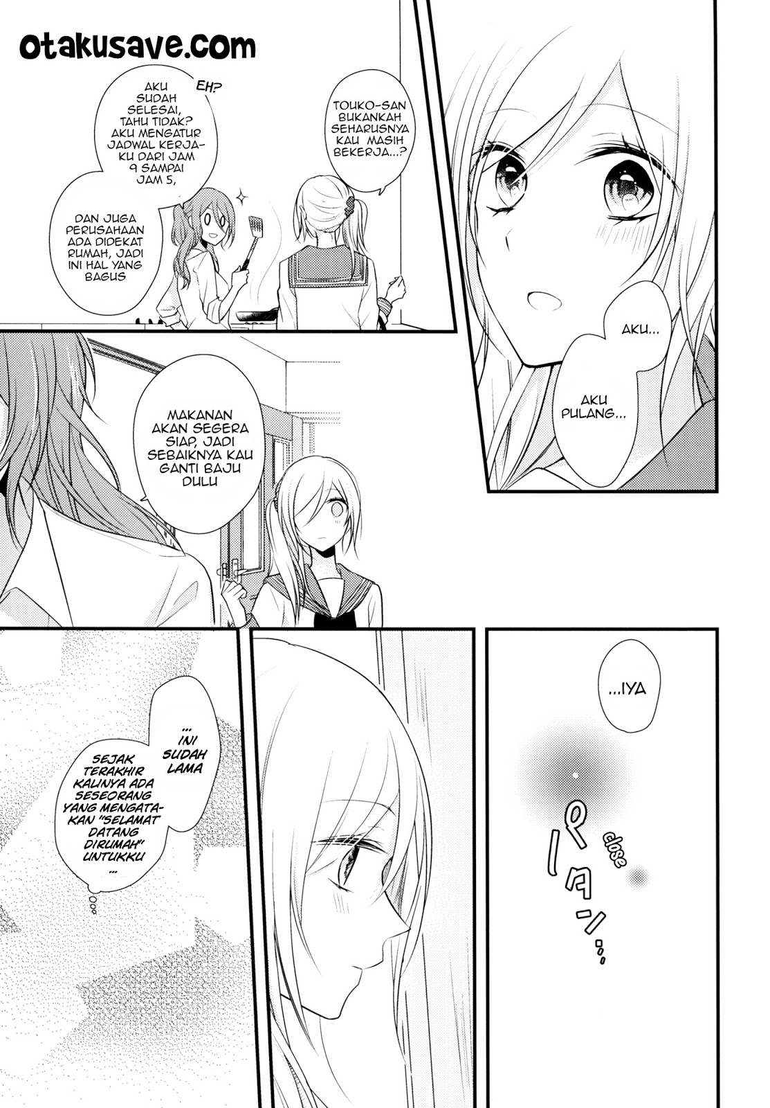 Touko-san wa Kaji ga Dekinai Chapter 01 Gambar 11