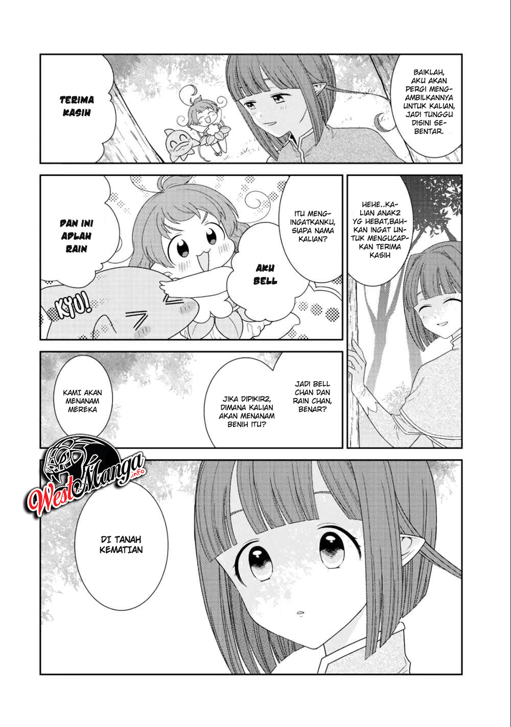Seirei-tachi no Rakuen to Risou no Isekai Seikatsu Chapter 13 Gambar 16