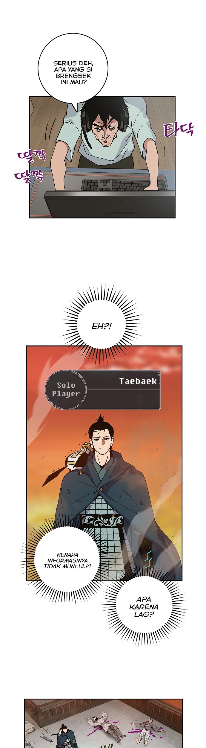 Taebaek: The Tutorial Man Chapter 7 halaman 33