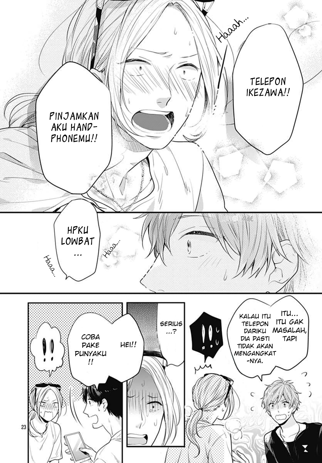 Koi wo Shiranai Bokutachi wa Chapter 5 Gambar 46