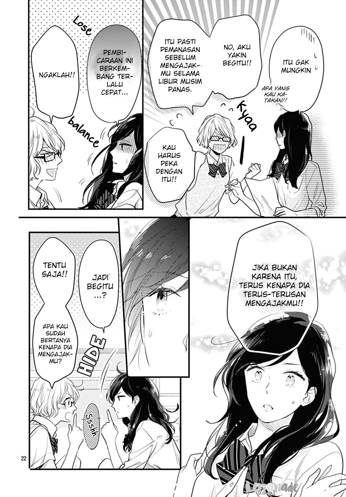 Koi wo Shiranai Bokutachi wa Chapter 4 Gambar 45