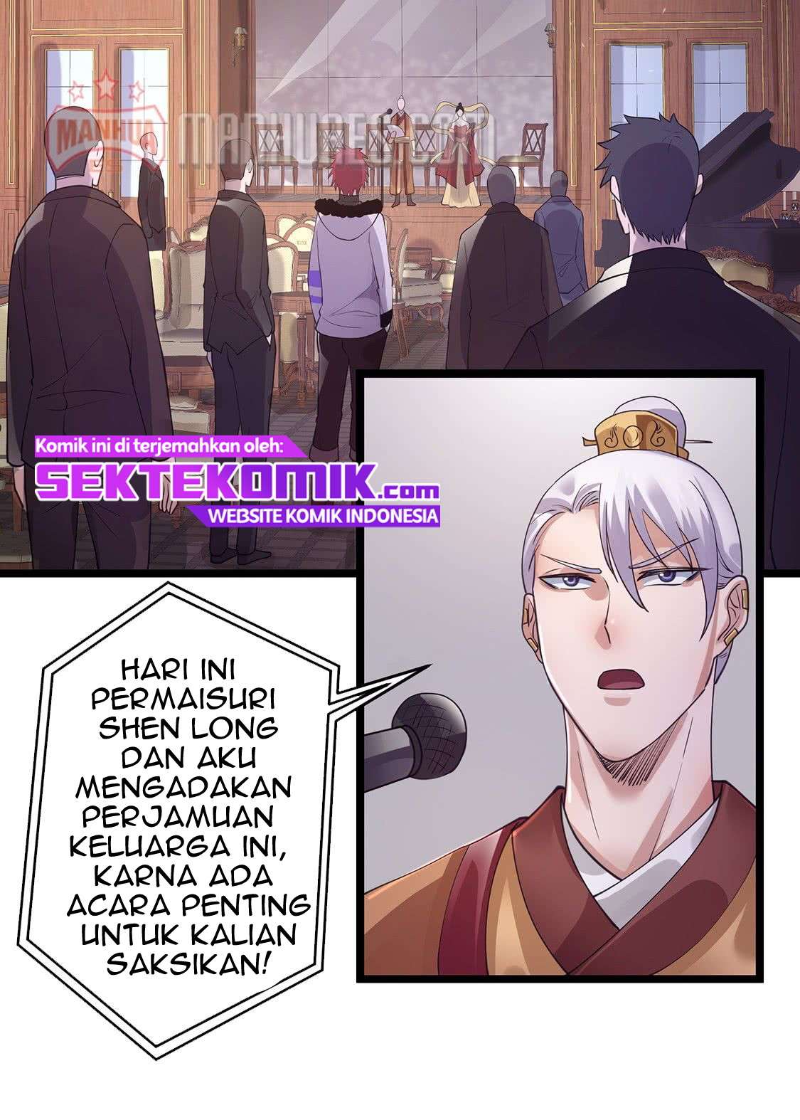 Dushi Xian Wang Chapter 96 Gambar 19