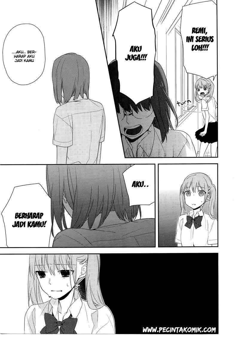 Horimiya Chapter 24 Gambar 14