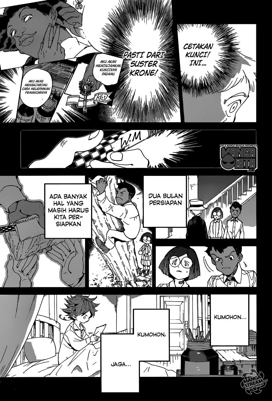 The Promised Neverland Chapter 34 Gambar 11