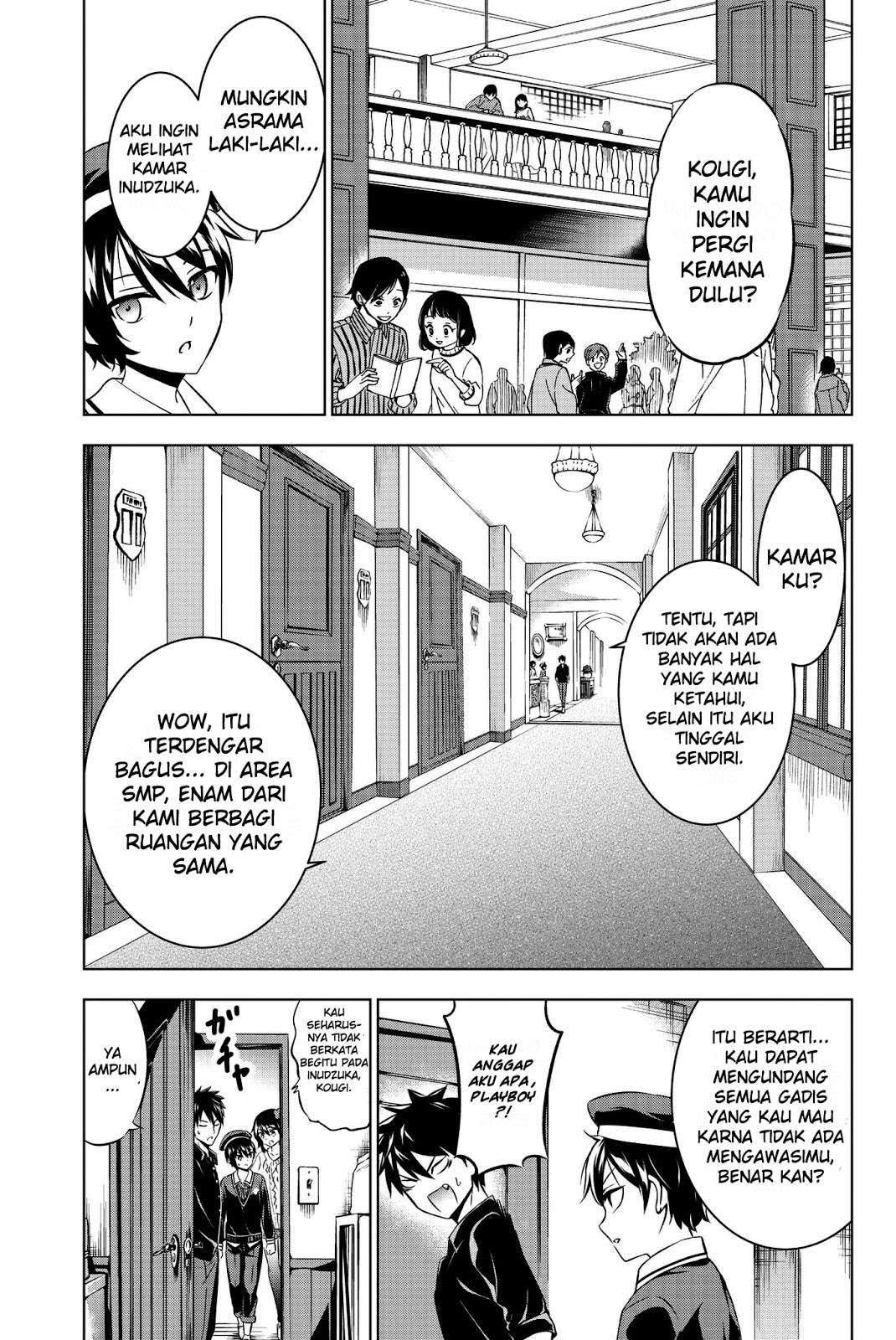 Kishuku Gakkou no Juliet Chapter 45 Gambar 13
