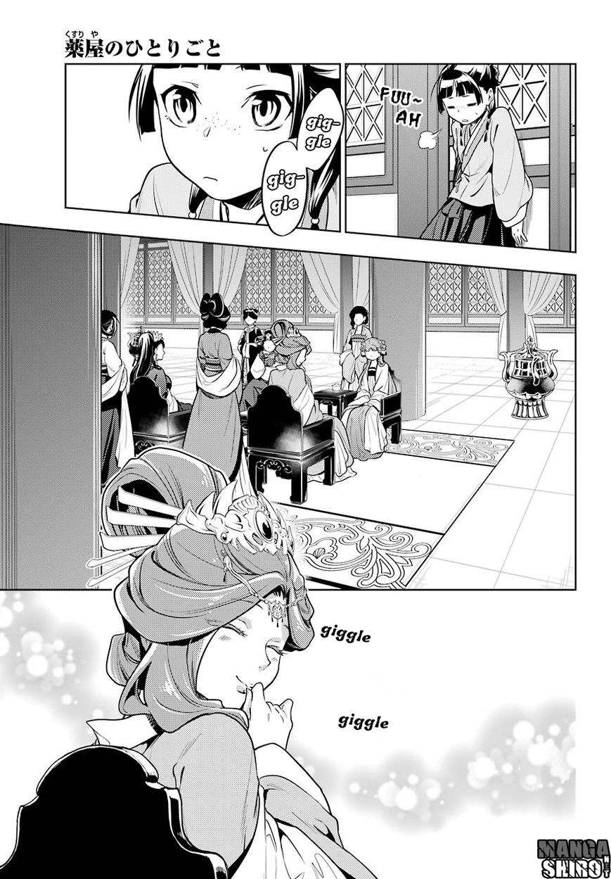 Kusuriya no Hitorigoto Chapter 23 Gambar 15