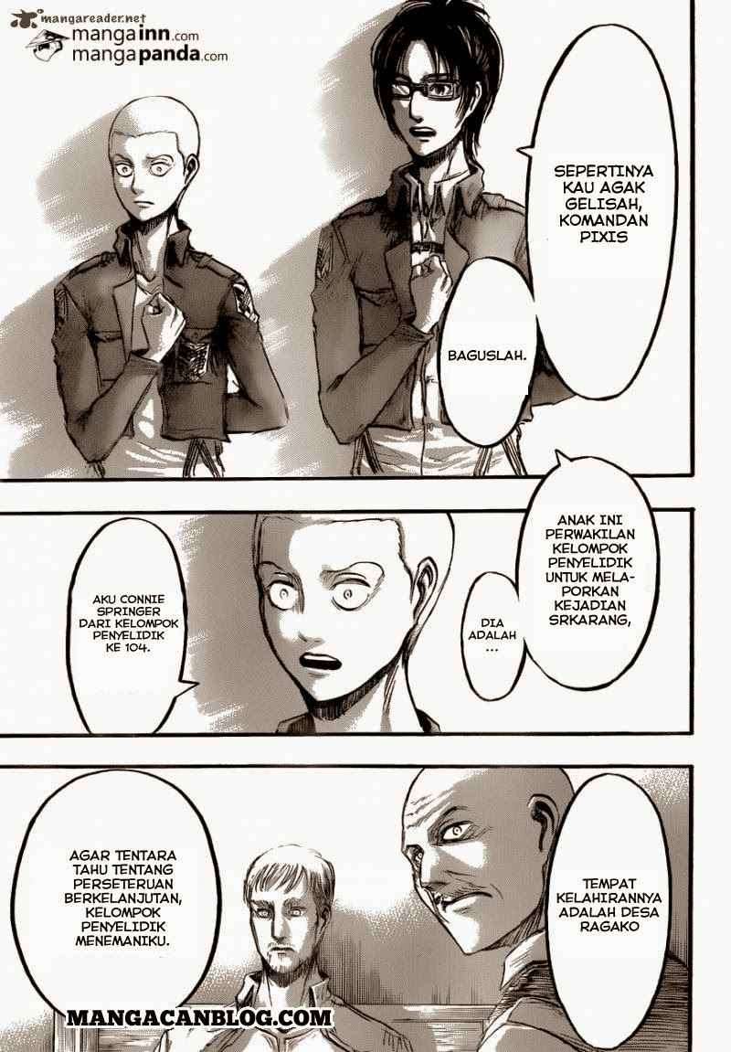Shingeki no Kyojin Chapter 51 Gambar 24